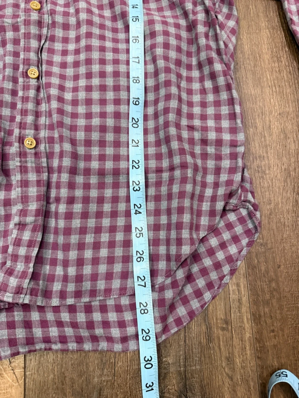 J. Crew Mens 100% Cotton Fit Long Sleeve Plaid Button Down Shirt SZ large
